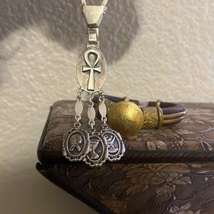 Silver + Vintage Bronze Bracelets/Cuffs